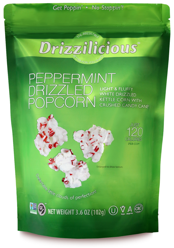 Drizzilicious, Peppermint Drizzled Popcorn