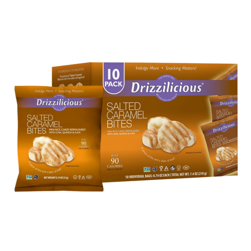Drizzilicious, Salted Caramel Bites, Family Pack