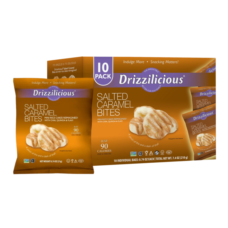 Drizzilicious, Salted Caramel Bites, Family Pack