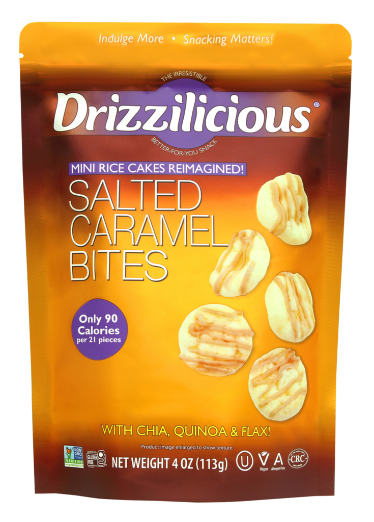 Bouchées Drizzilicious au caramel salé