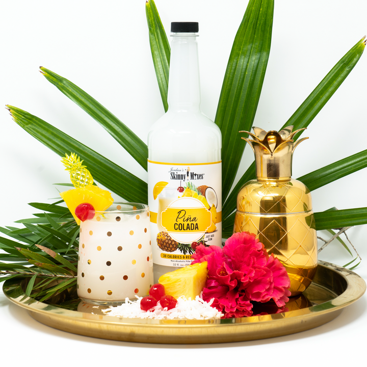 Skinny Mixes Pina Colada Cocktail Mix - 946ml: A Tropical Escape with Zero Guilt