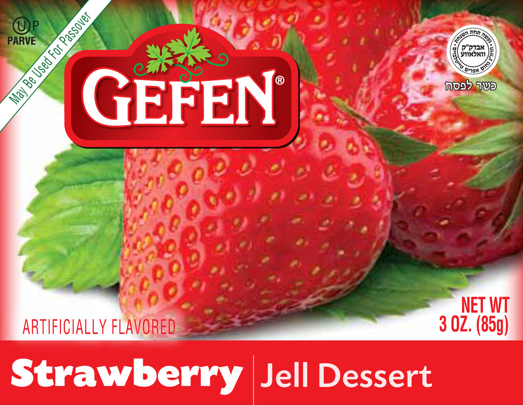 Gefen, gelée aromatisée à la fraise