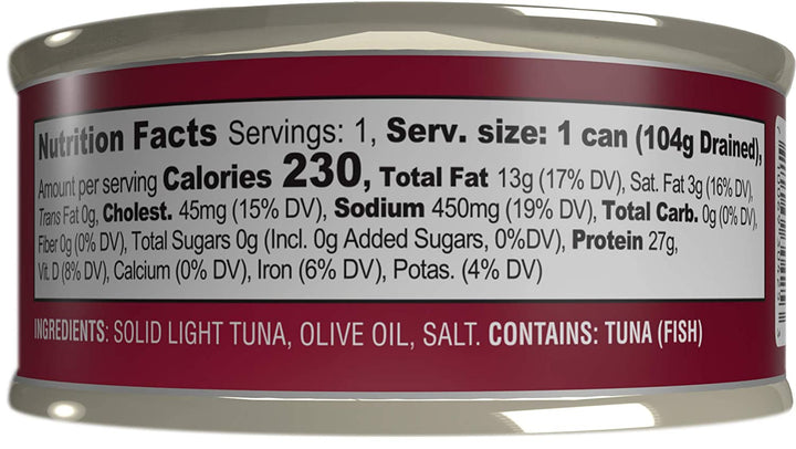 Tuscanini, Can, Tuna Steak Light in Oil, 3pk