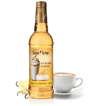 Load image into Gallery viewer, Skinny Mixes Sugar-Free Vanilla Caramel Crème Syrup - Decadent Delight, 750ml

