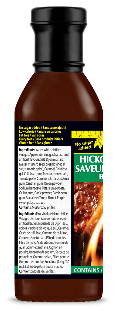 Walden Farms Sauce barbecue, Hickory fumé, 12 fl oz