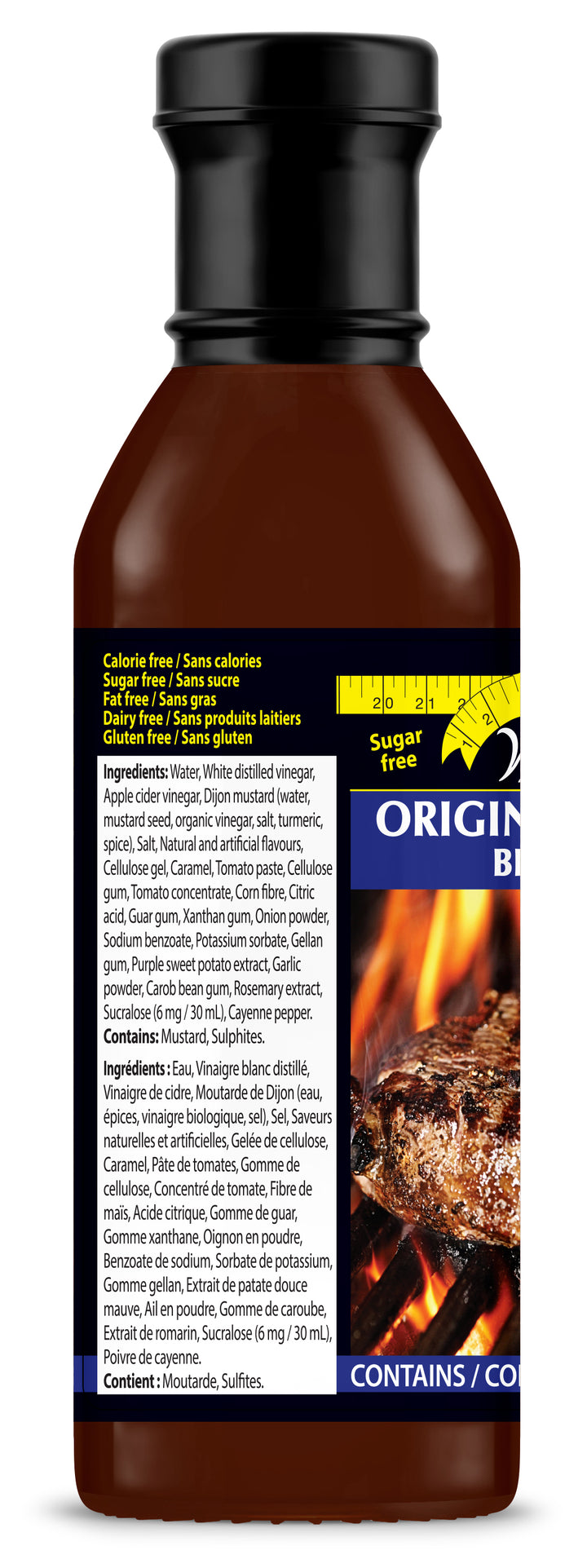 Walden Farms BBQ Sauce, Original, 12 fl oz