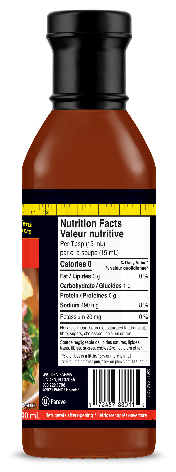 Walden Farms Tomato Ketchup, 12 fl oz