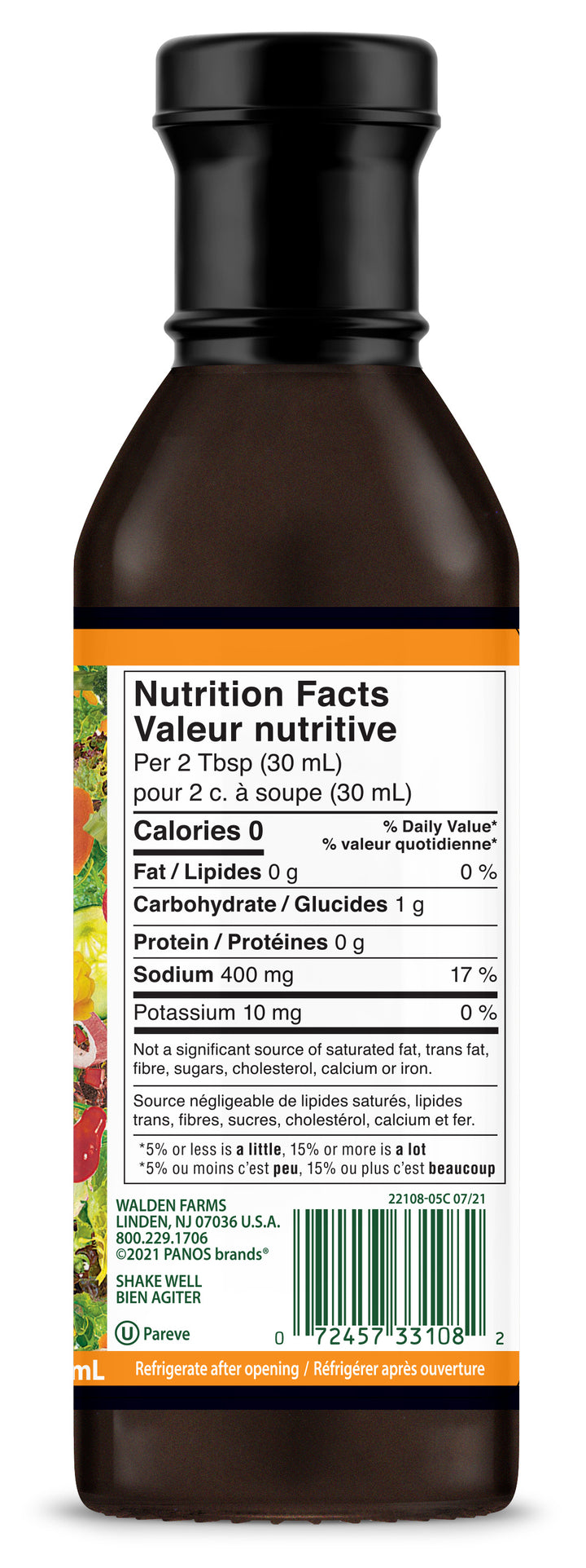 Walden Farms Salad Dressing, Balsamic Vinaigrette, 12 fl oz