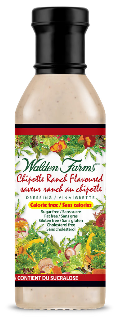 Walden Farms Vinaigrette à salade, Chipotle Ranch, 12 fl oz