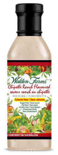 Walden Farms Vinaigrette à salade, Chipotle Ranch, 12 fl oz