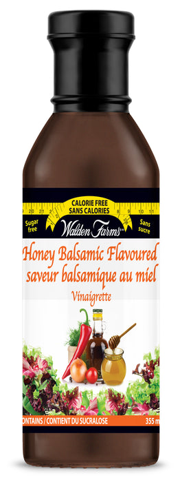 Walden Farms Honey Balsamic Vinaigrette - Flavorful, Gluten-Free Elegance in Every Drop