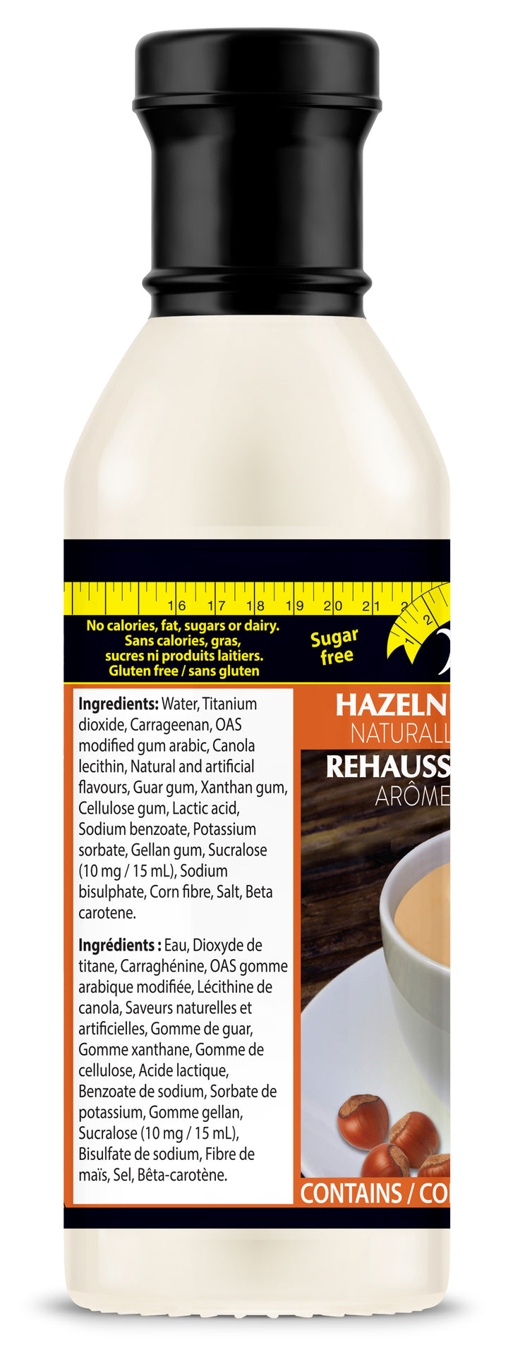 Walden Farms Hazelnut Coffee Creamer - Nutty Bliss in Every Sip