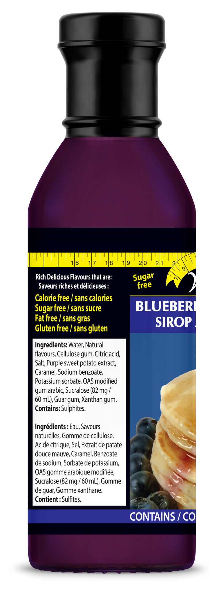 Walden Farms Sirop de myrtille, 12 fl oz