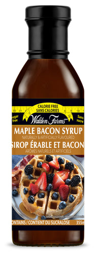Walden Farms Sirop de bacon à l'érable, 12 fl oz