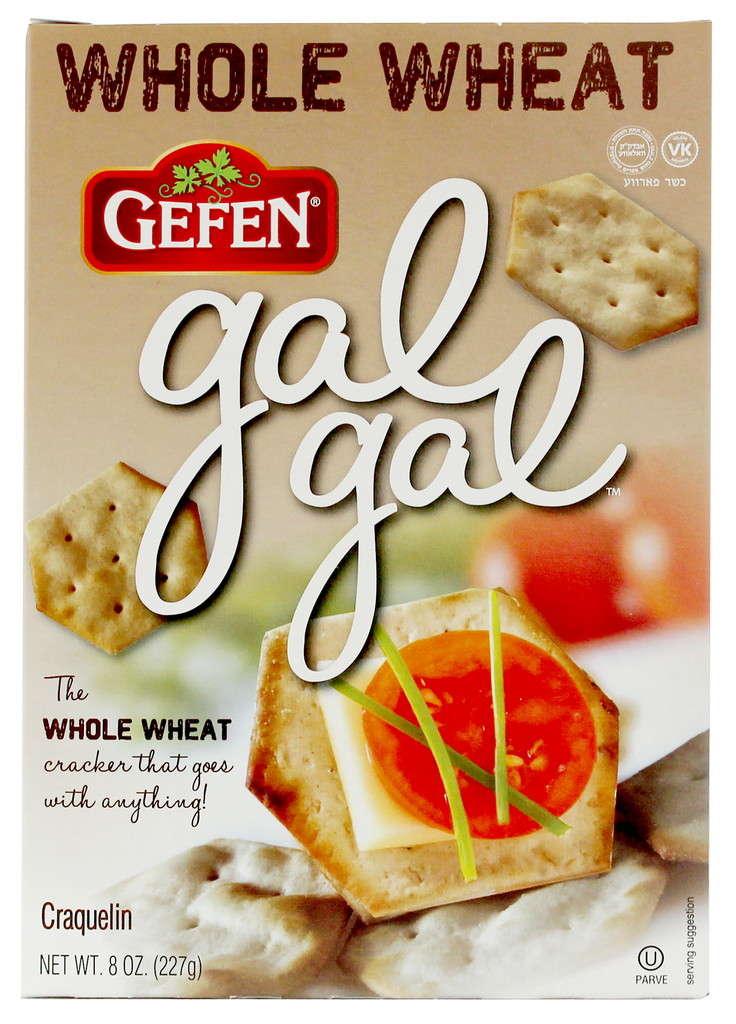 Gefen, Gal Gal, Whole Wheat Crackers