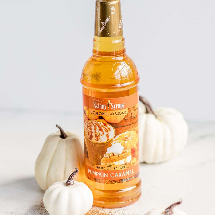 Skinny Mixes Sugar Free Pumpkin Caramel Syrup - 750ml: Autumn Bliss, Guilt-Free Indulgence